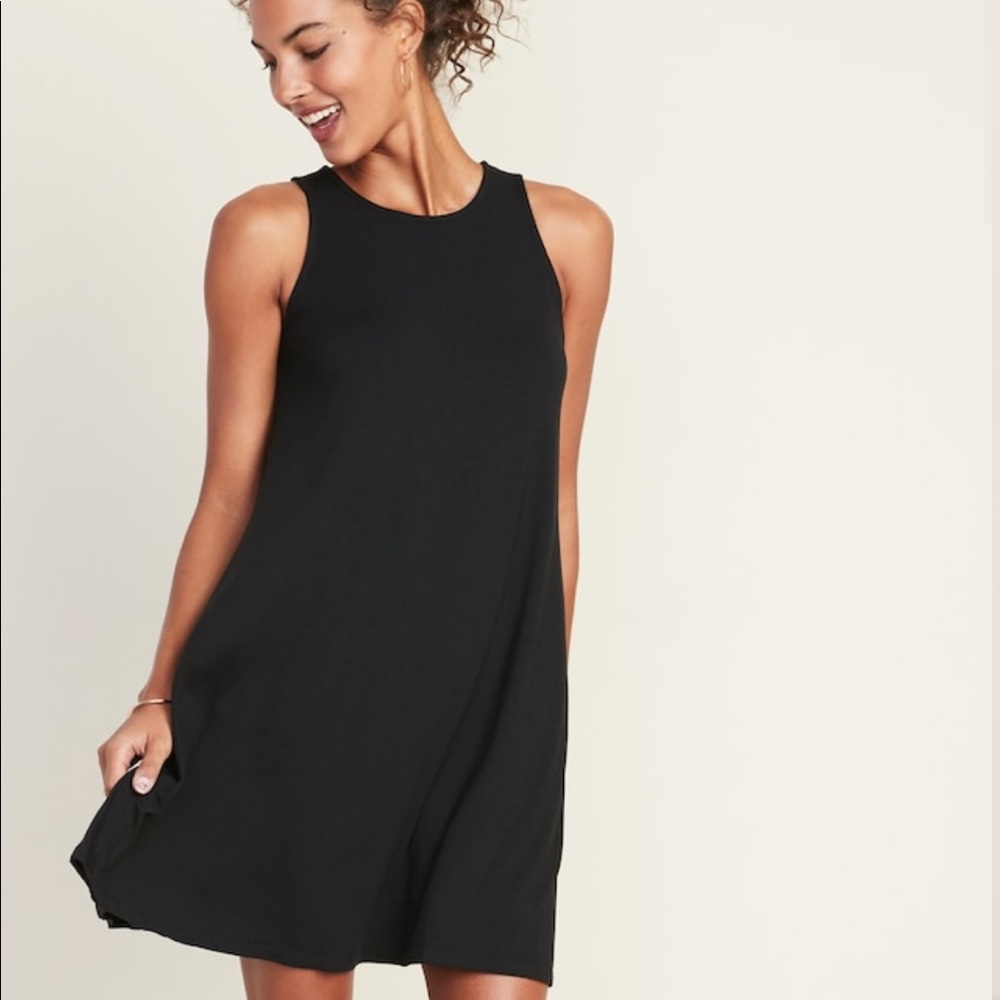 Sleeveless Jersey Swing Dress - Old Navy 🖤